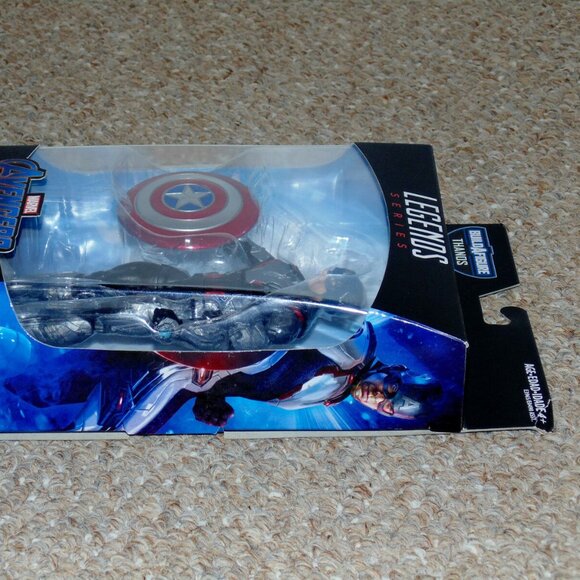 2018 Hasbro Marvel Legends Quantum Suit Captain America MIB Brand New BAF Thanos - Picture 6 of 10